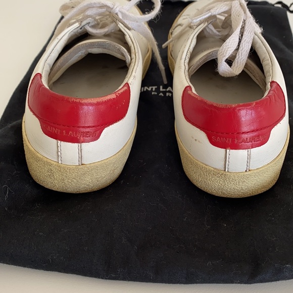 Saint Laurent Court Classic Sneakers - Picture 5 of 8